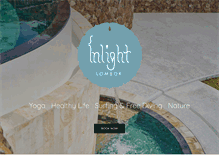 Tablet Screenshot of inlightlombok.com